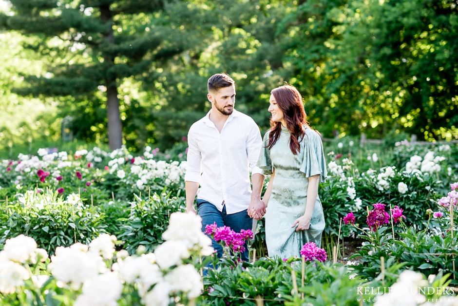 Arb Peony Engagement Pictures