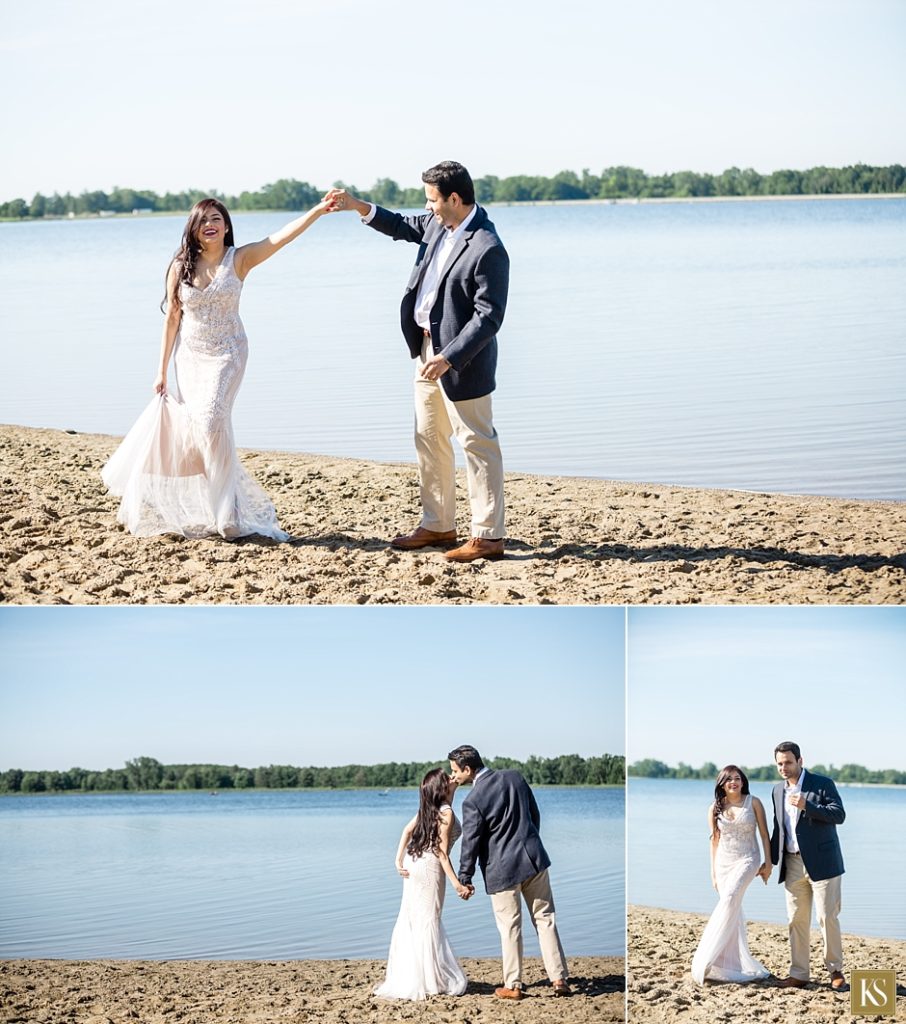 Stoney Creek Engagement Pictures by Kellie Saunders Weddings