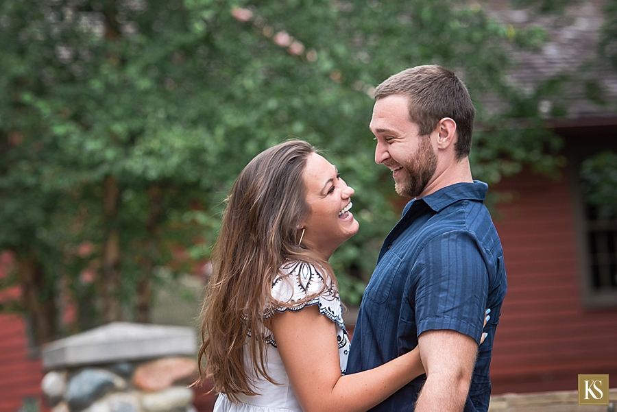 Mill Race Northville Engagement Pictures