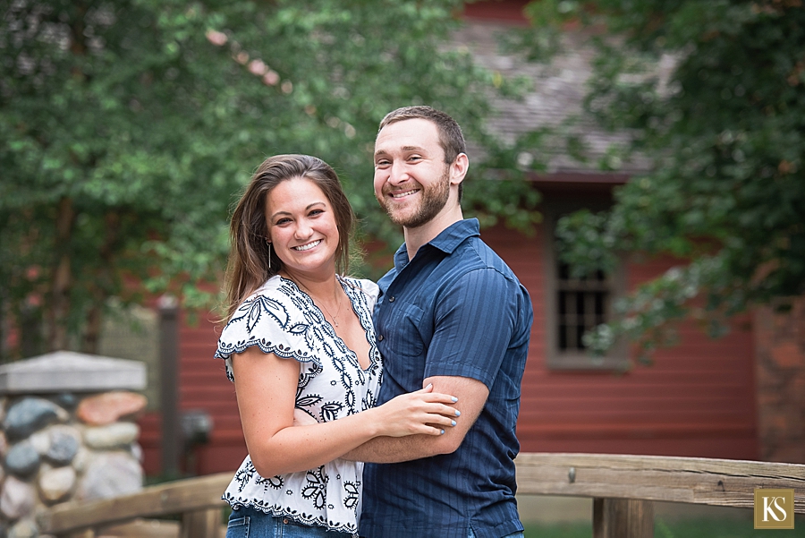 Mill Race Northville Engagement Pictures